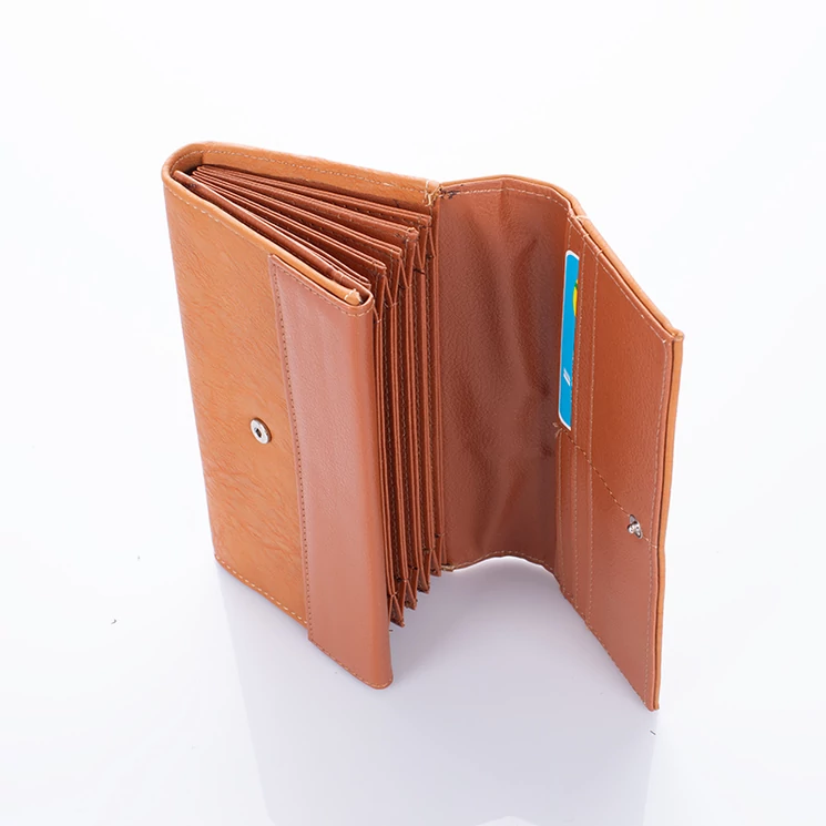 Narancs színű brifkó pénztárca