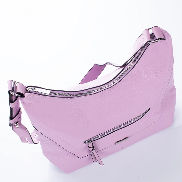 Különleges női válltáska lila színben