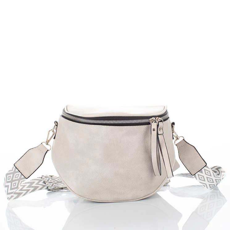 Keresztpántos női oldaltáska 