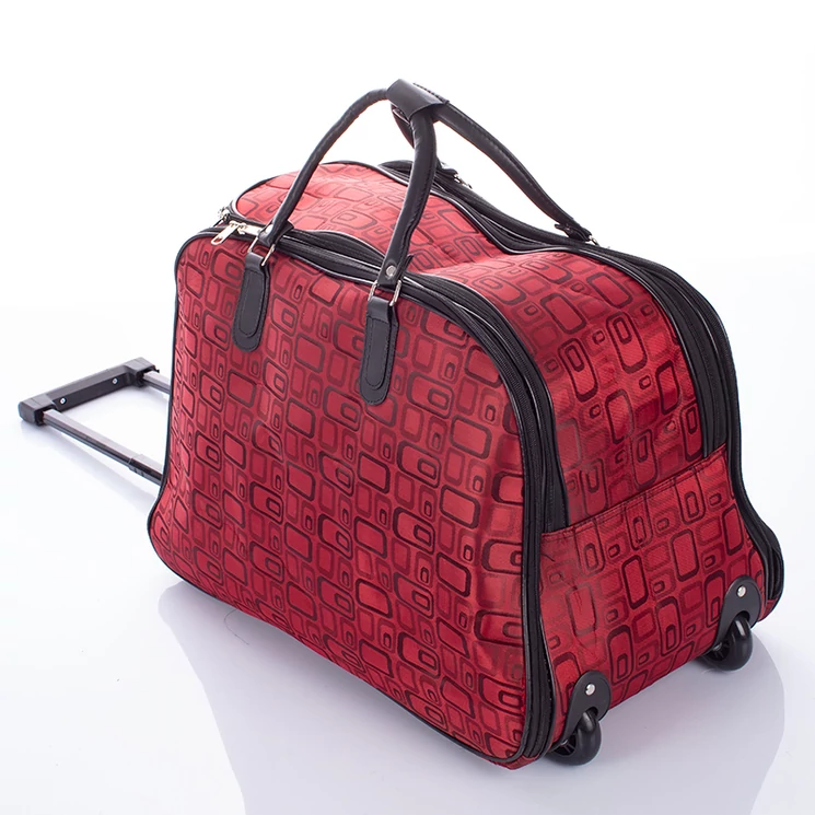 Többzsebes gurulós utazó táska