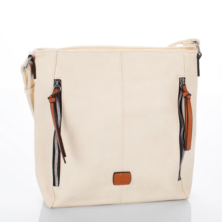 Sokzsebes női oldaltáska 