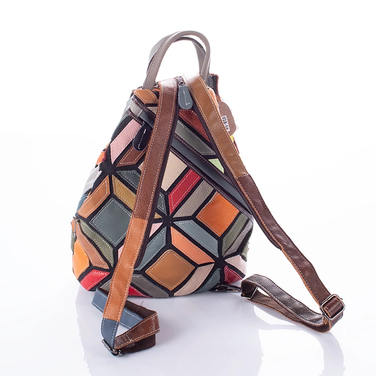 Különleges Valódi bőr női hátizsák