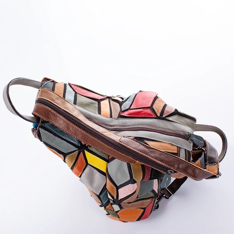 Különleges Valódi bőr női hátizsák