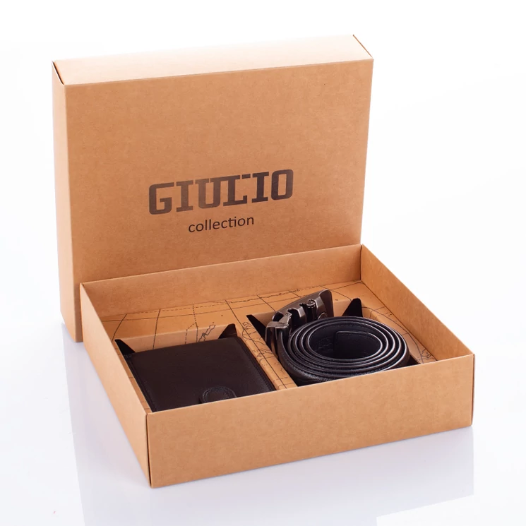 GIULIO  pénztárca és öv ajándékcsomag