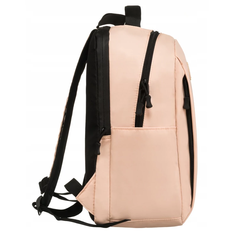 Laptoptartós városi hátizsák Bézs színben