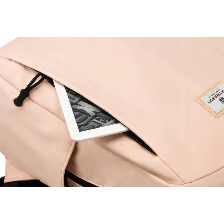 Laptoptartós városi hátizsák Bézs színben