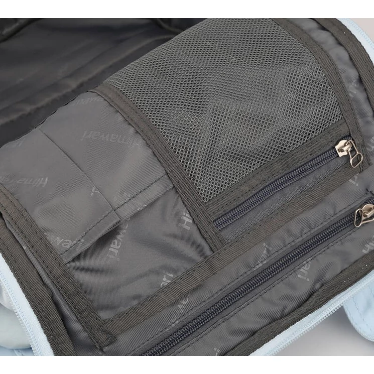 Tágas, városi hátizsák laptoptartóval Bézs-Kék színben