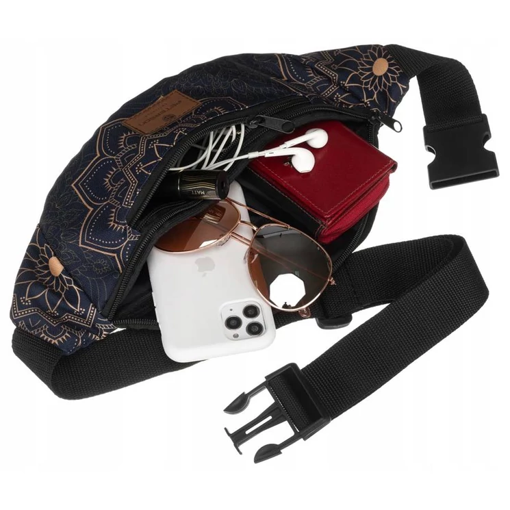 Tágas női Övtáska