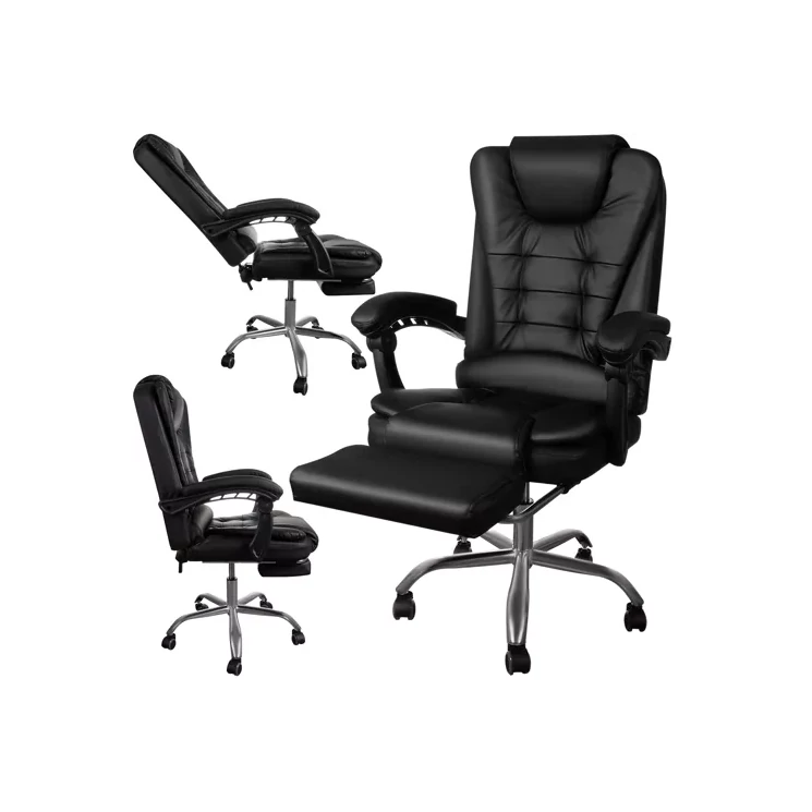 Kényelmes Irodai forgószék lábtartóval