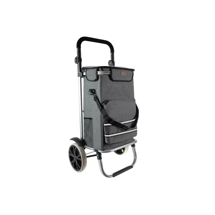 Nagyméretű ultrakönnyű összehajtható gurulós bevásárlókocsi 