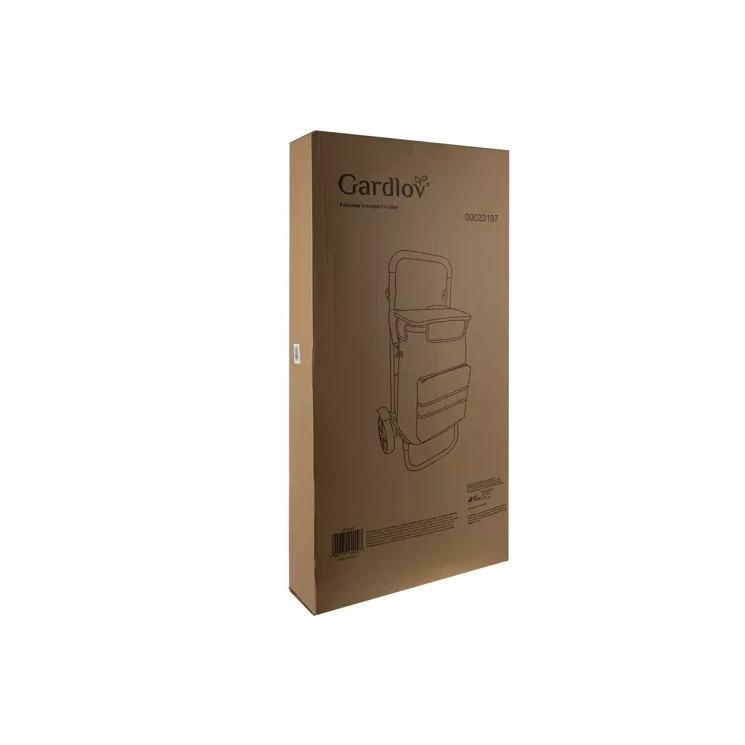 Nagyméretű ultrakönnyű összehajtható gurulós bevásárlókocsi 