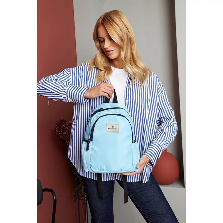 Peterson Városi Női Hátizsák Világoskék színben