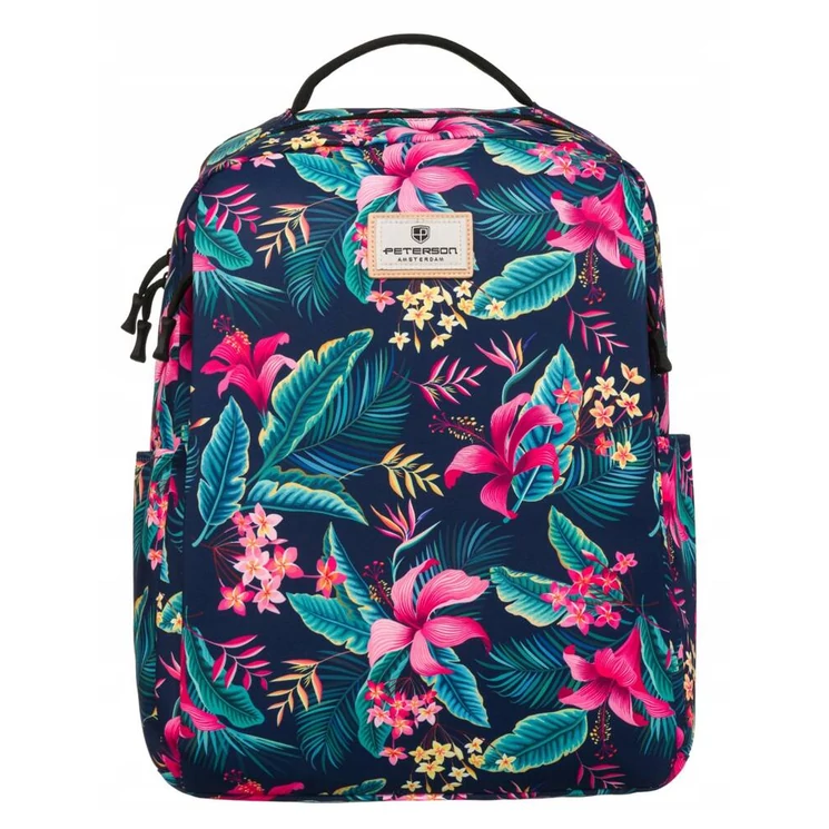 Laptoptartós városi hátizsák Divatos mintával