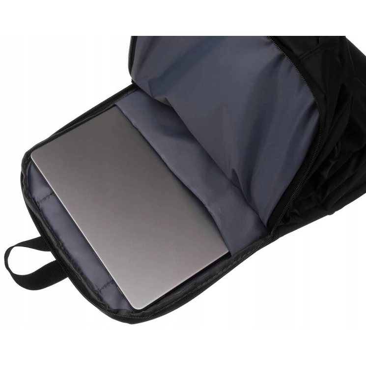 Laptoptartós városi hátizsák Fekete színben
