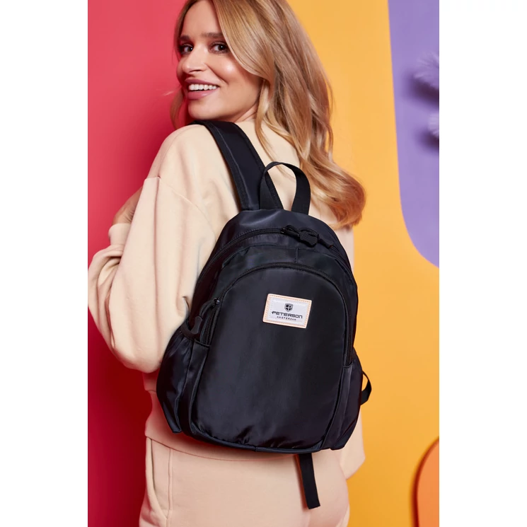 Peterson Városi Női Hátizsák Fekete színben