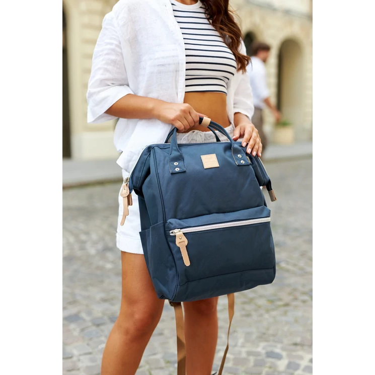 Tágas Hátizsák Khaki színben- Himawari