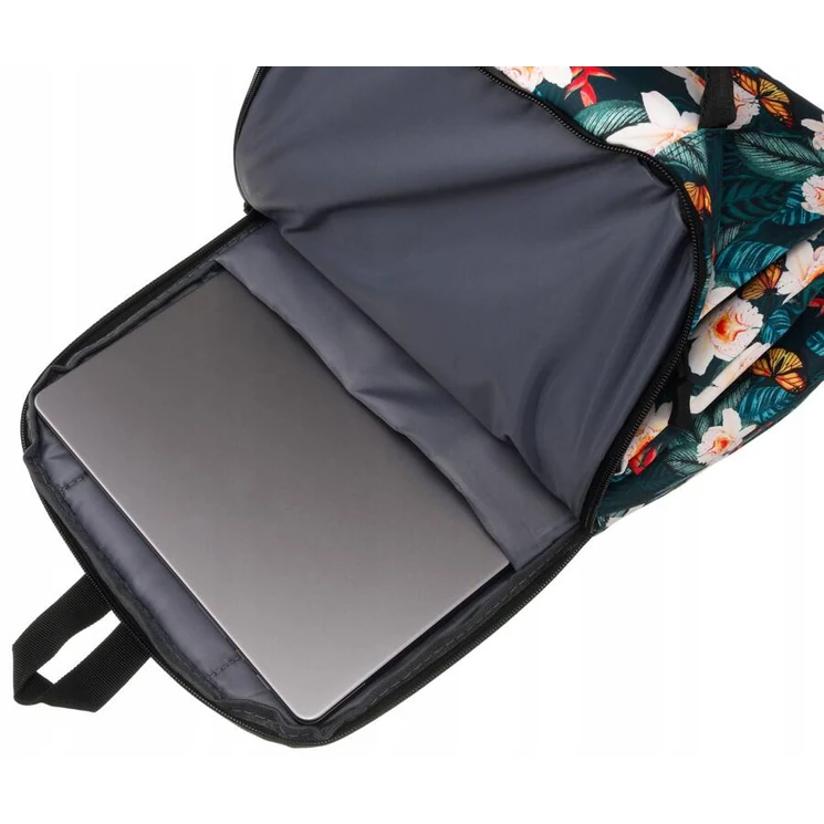 Laptoptartós városi hátizsák Divatos mintával