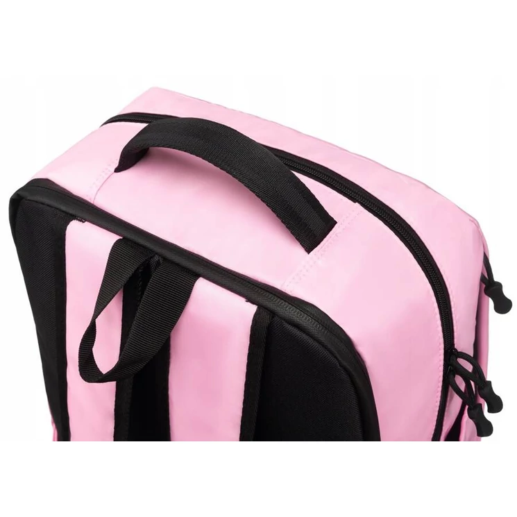 Laptoptartós városi hátizsák Rózsaszín színben