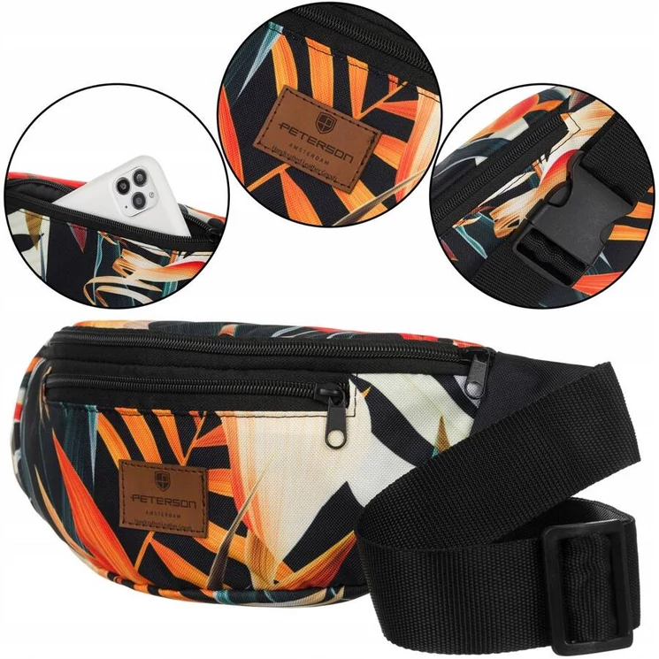 Tágas női Övtáska