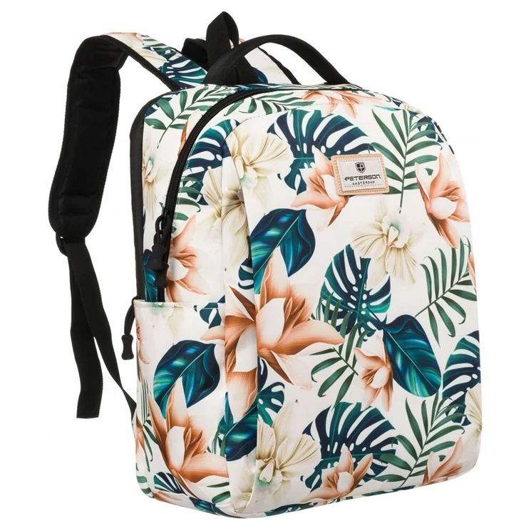 Laptoptartós városi hátizsák Divatos mintával