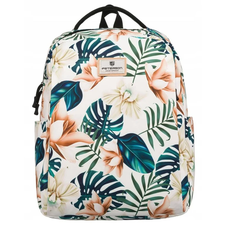 Laptoptartós városi hátizsák Divatos mintával