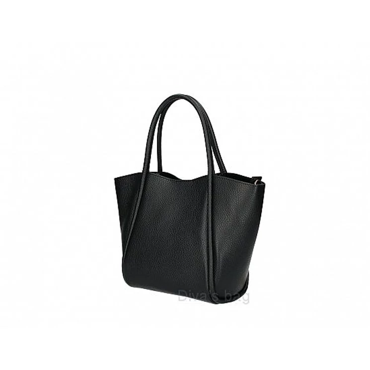 Valódi bőr női válltáska Fekete színben - Változatos színekben