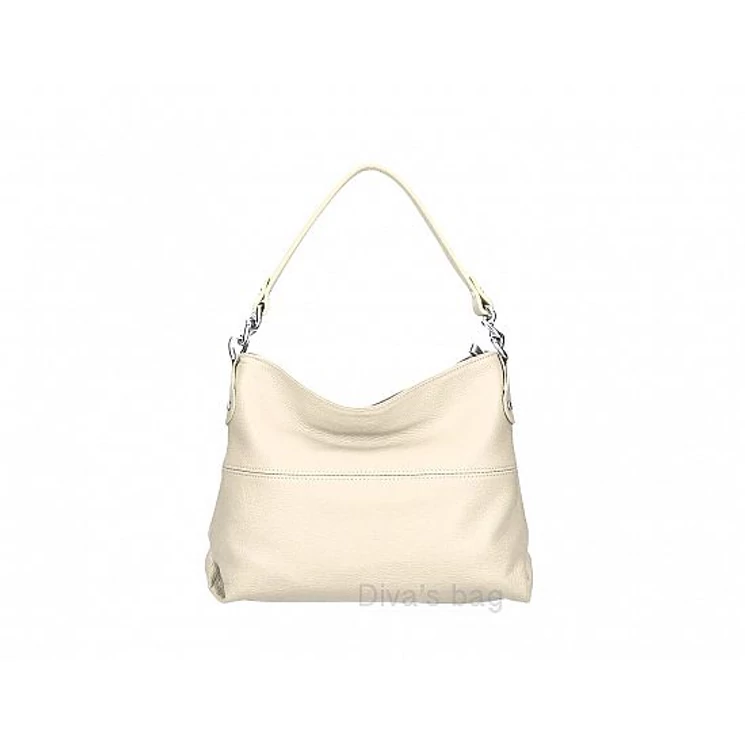 Valódi bőr női táska Bézs színben