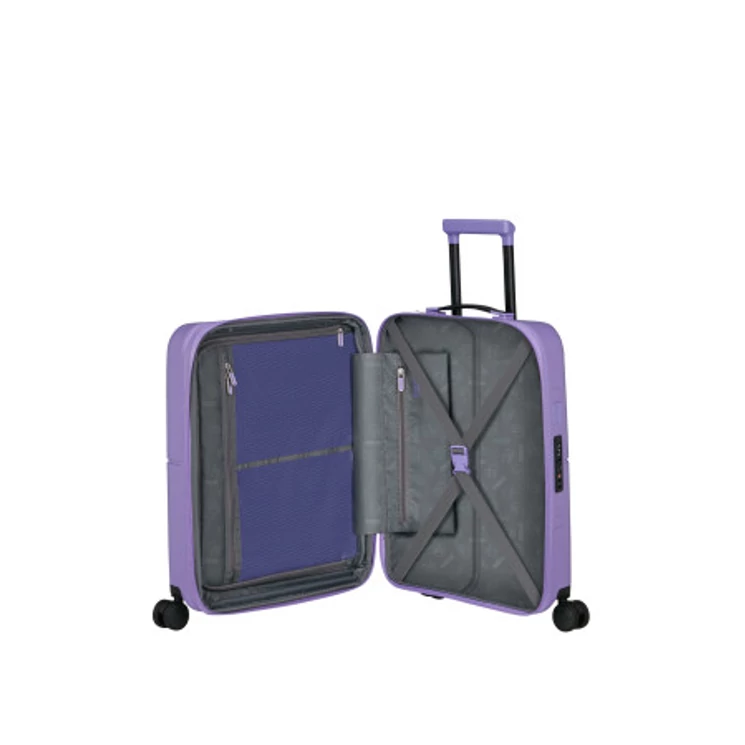 AMERICAN TOURISTER DASHPOP SPINNER 55/20 EXP TSA TRUE PURPLE