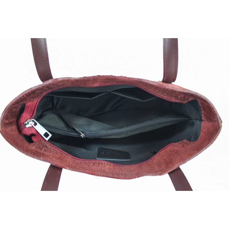 Valódi bőr női táska Fekete-Ezüst színben - Óriási színválasztékban 