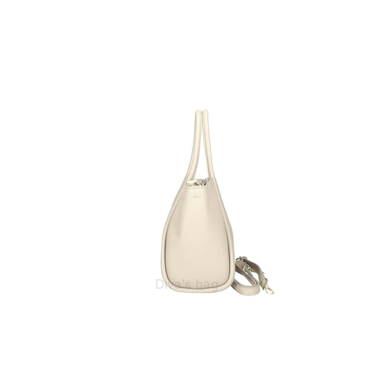 Valódi bőr női válltáska Bézs színben