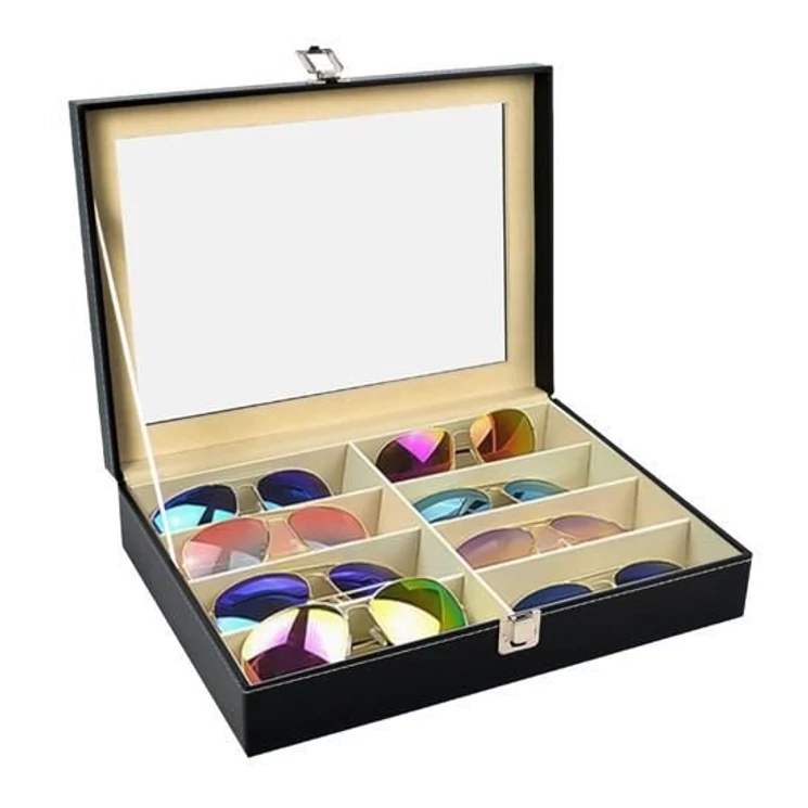 Szemüvegrendező 8 rekesszel