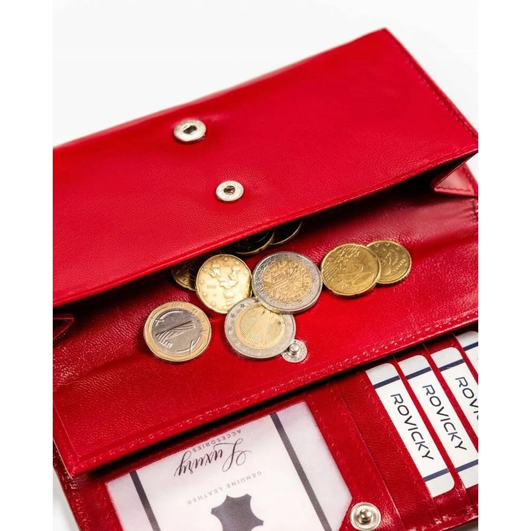 4U Cavaldi Valódi bőr női pénztárca