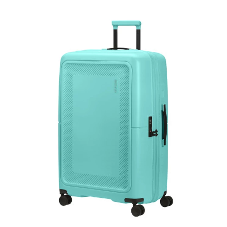 AMERICAN TOURISTER DASHPOP SPINNER 77/28 EXP TSA TRUE AQUA SKY