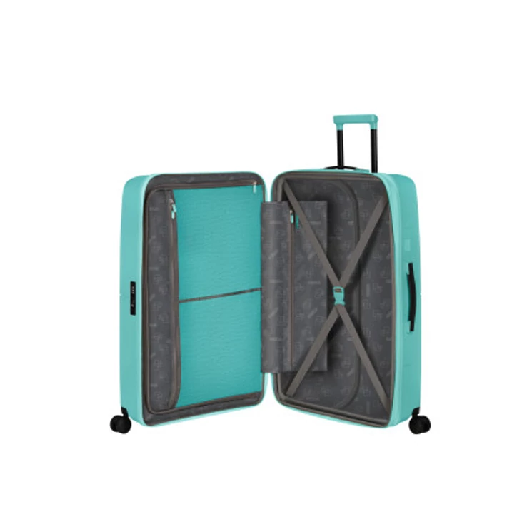 AMERICAN TOURISTER DASHPOP SPINNER 77/28 EXP TSA TRUE AQUA SKY