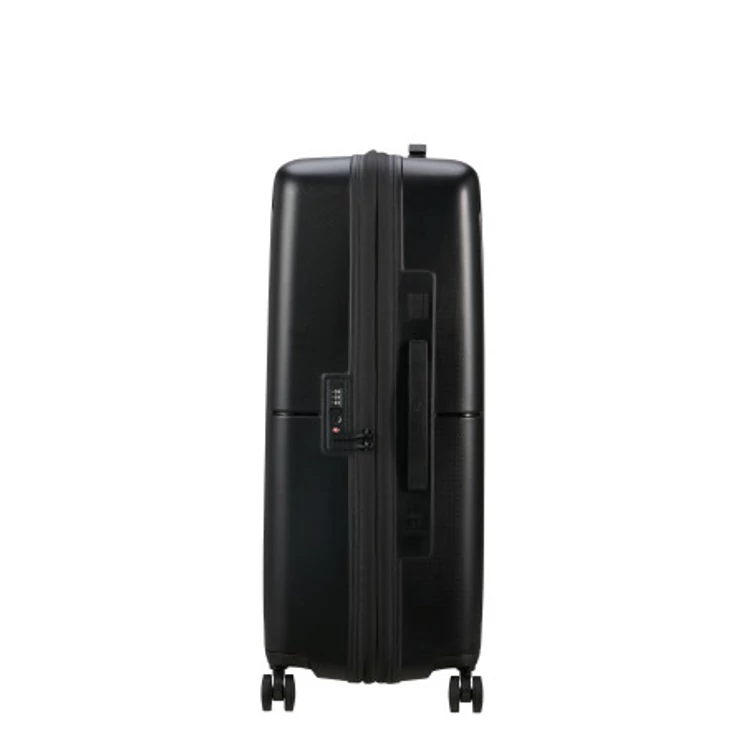 AMERICAN TOURISTER DASHPOP SPINNER 77/28 EXP TSA TRUE BLACK