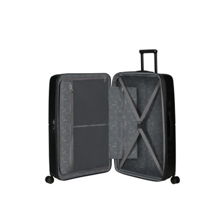 AMERICAN TOURISTER DASHPOP SPINNER 77/28 EXP TSA TRUE BLACK