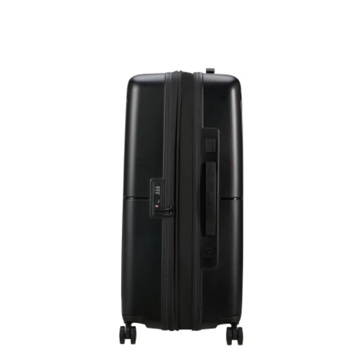 AMERICAN TOURISTER DASHPOP SPINNER 77/28 EXP TSA TRUE BLACK
