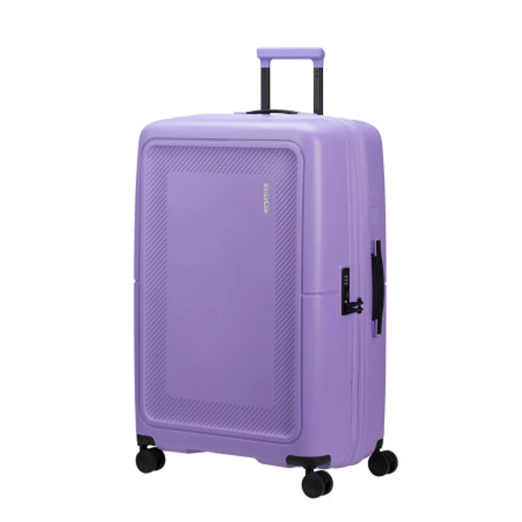 AMERICAN TOURISTER DASHPOP SPINNER 77/28 EXP TSA VIOLET PURPLE