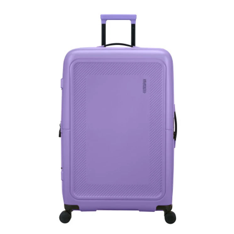 AMERICAN TOURISTER DASHPOP SPINNER 77/28 EXP TSA VIOLET PURPLE