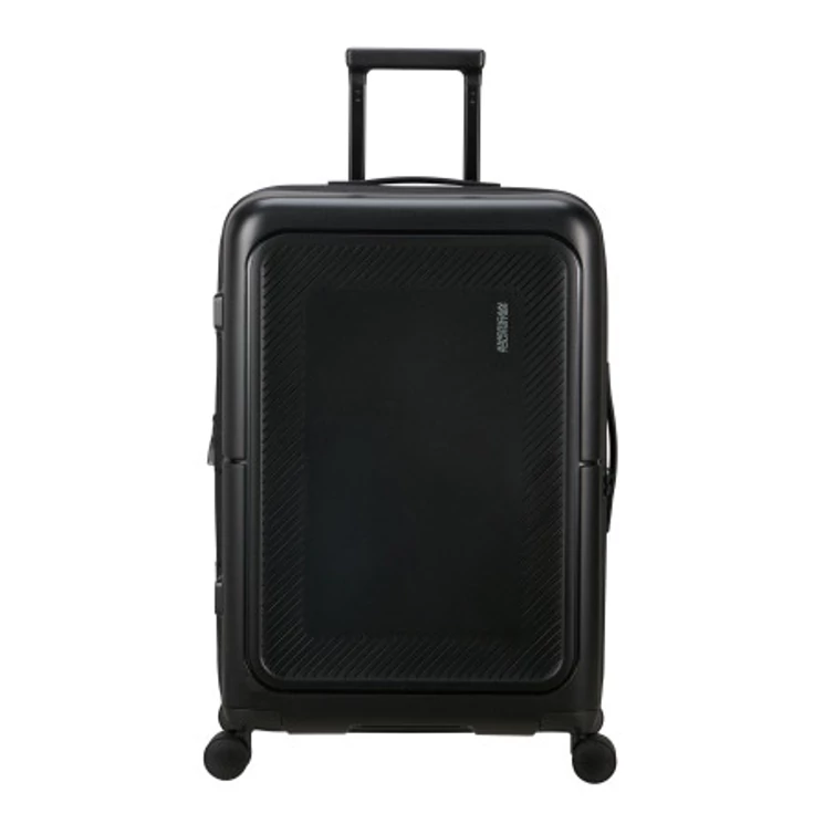 AMERICAN TOURISTER DASHPOP SPINNER 67/24 EXP TSA TRUE BLACK