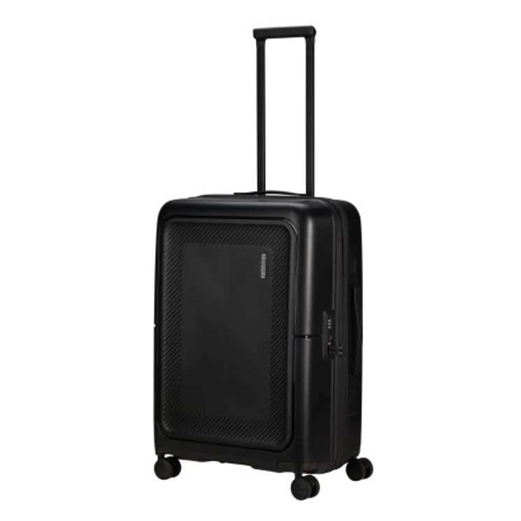 AMERICAN TOURISTER DASHPOP SPINNER 67/24 EXP TSA TRUE BLACK