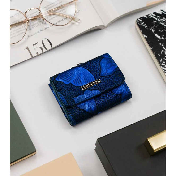 Kis méretű Valódi bőr női pénztárca- Lorenti