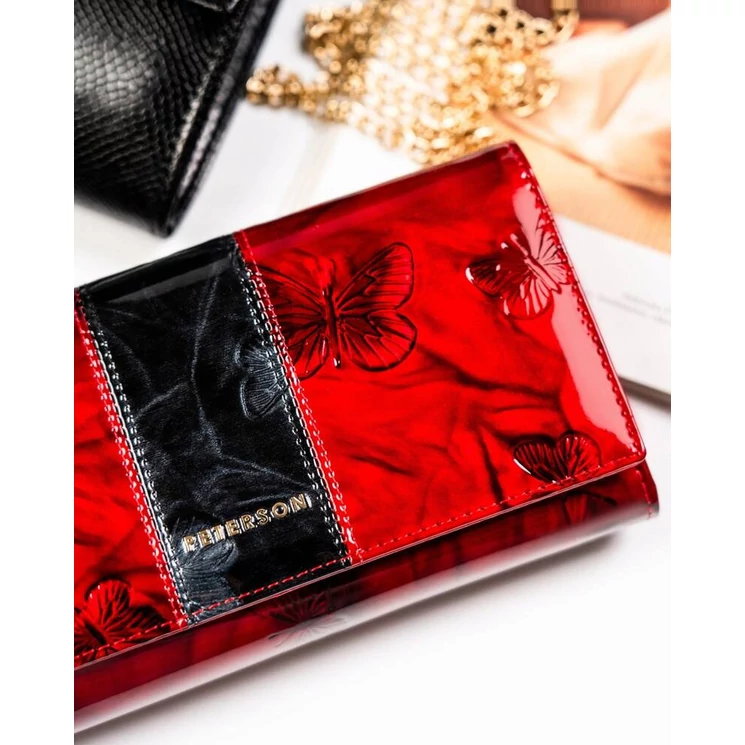 Elegáns Valódi bőr Női pénztárca