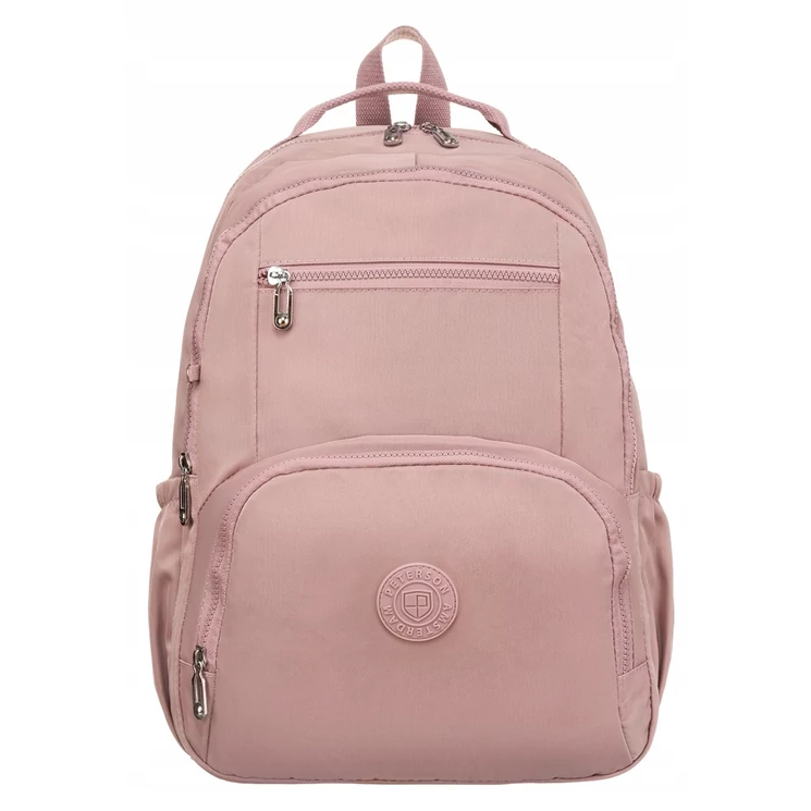 Tágas Sokzsebes Női hátizsák Lila színben