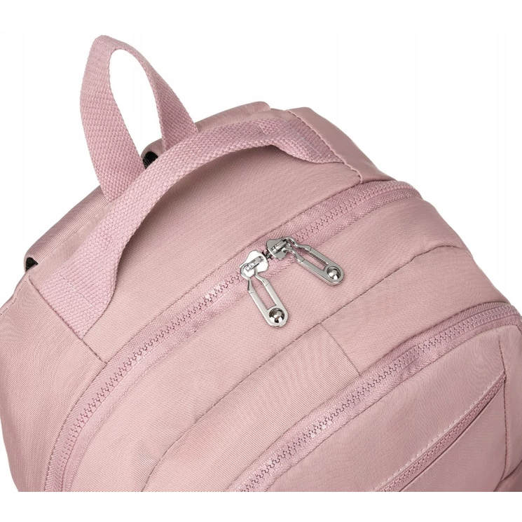 Tágas Sokzsebes Női hátizsák Lila színben