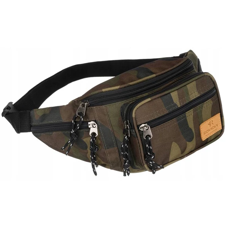 Tágas, sportos férfi Övtáska