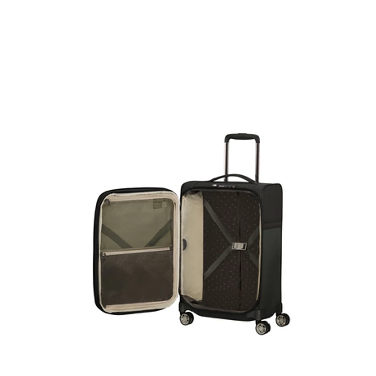 Samsonite Airea Spinner bővíthető bőrönd 55 cm Dark Blue