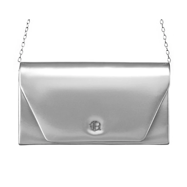 Elegáns női alkalmi táska Ezüst színben