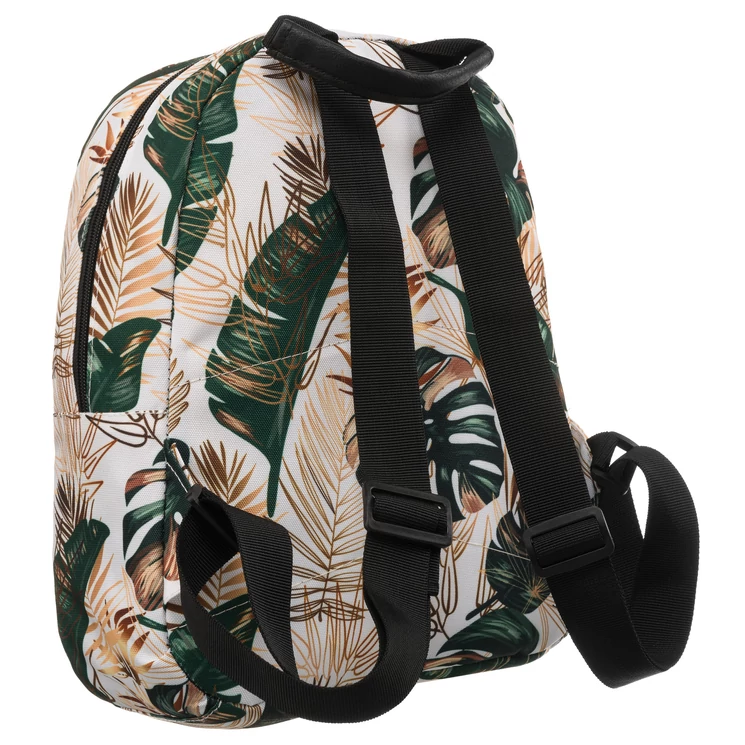 Tágas női városi hátizsák divatos mintában