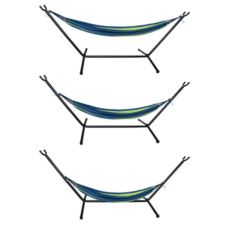 Kerti függőágy 200x150 cm kerettel